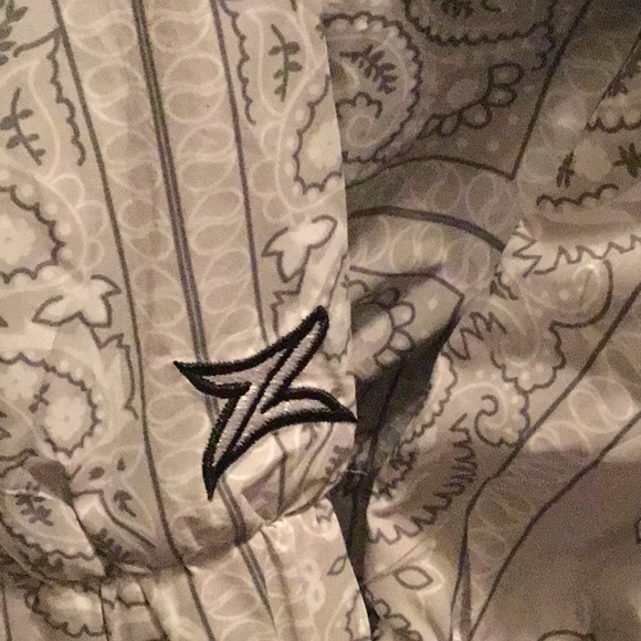 🆕 NBA TAG ZIPWAY NYK GRAY BANDANA PRINT JACKET 🆕🆕SIZE XL NEW YORK - Picture 8 of 15